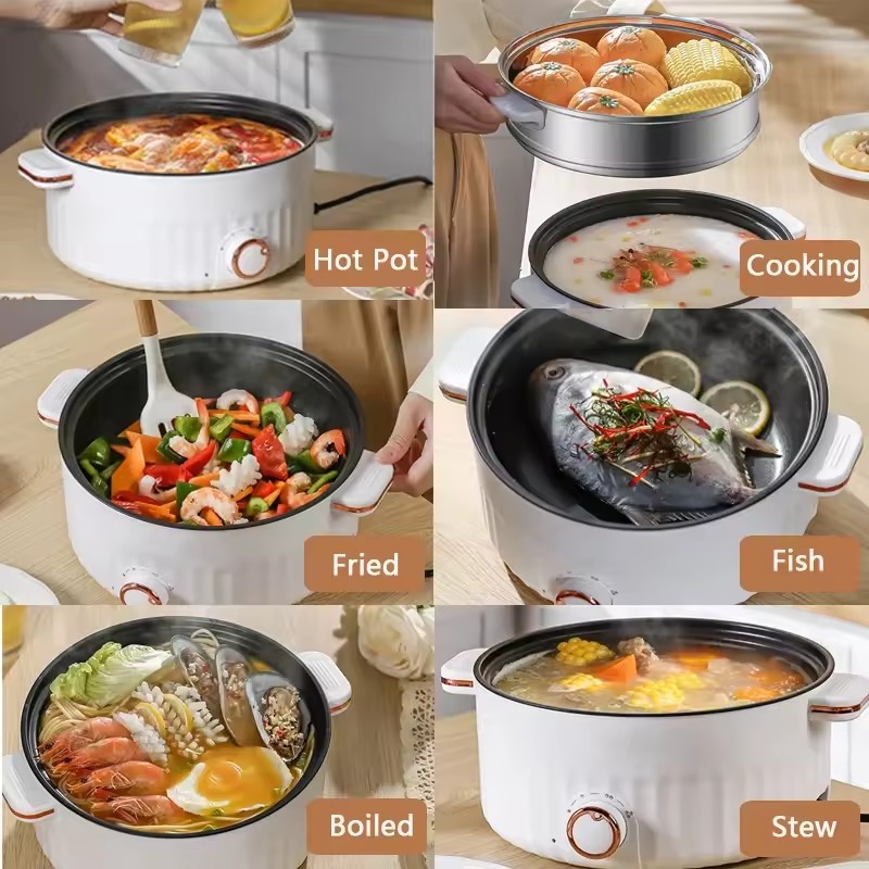 電気ポータブル多機能調理器 家庭用二層式ホットポット ミニノ - Home Cooking Cookbook のレビューと価格