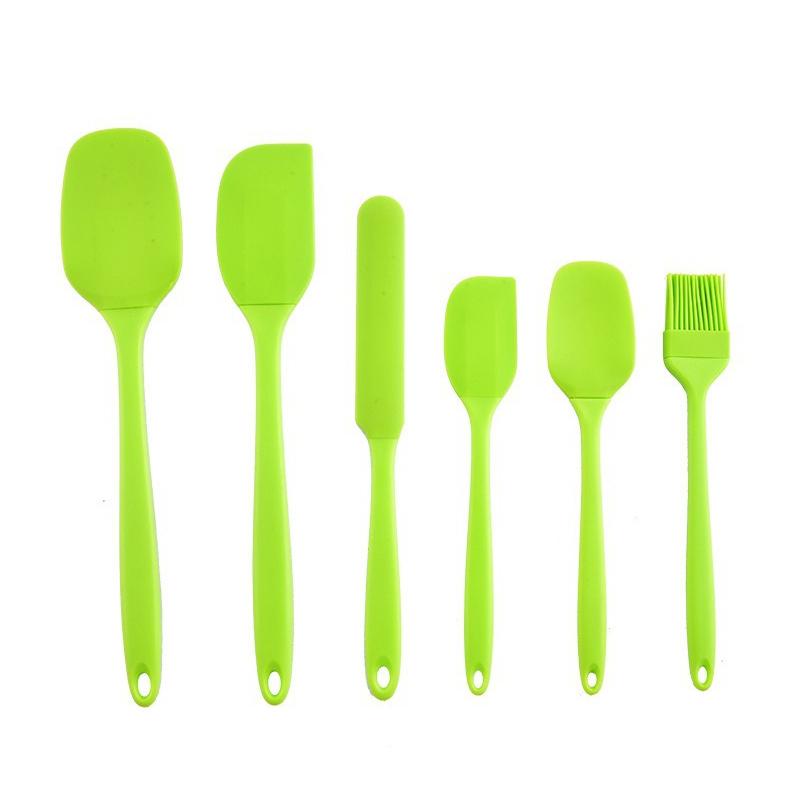 耐熱シリコン製スパチュラ6本セット。食品グレードの素材を使用 - Home Cooking Cookbook のレビューと価格