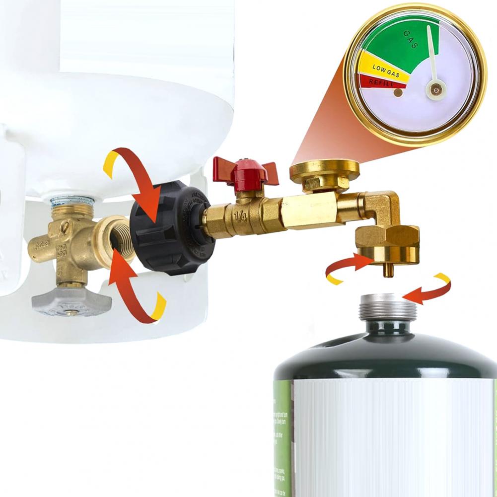 ガソリンタンクコネクタ プロパンタンク充填アクセサリー 防爆 - Home Cooking Gas のレビューと価格
